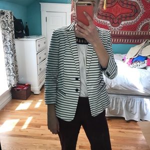 Striped professional blazer